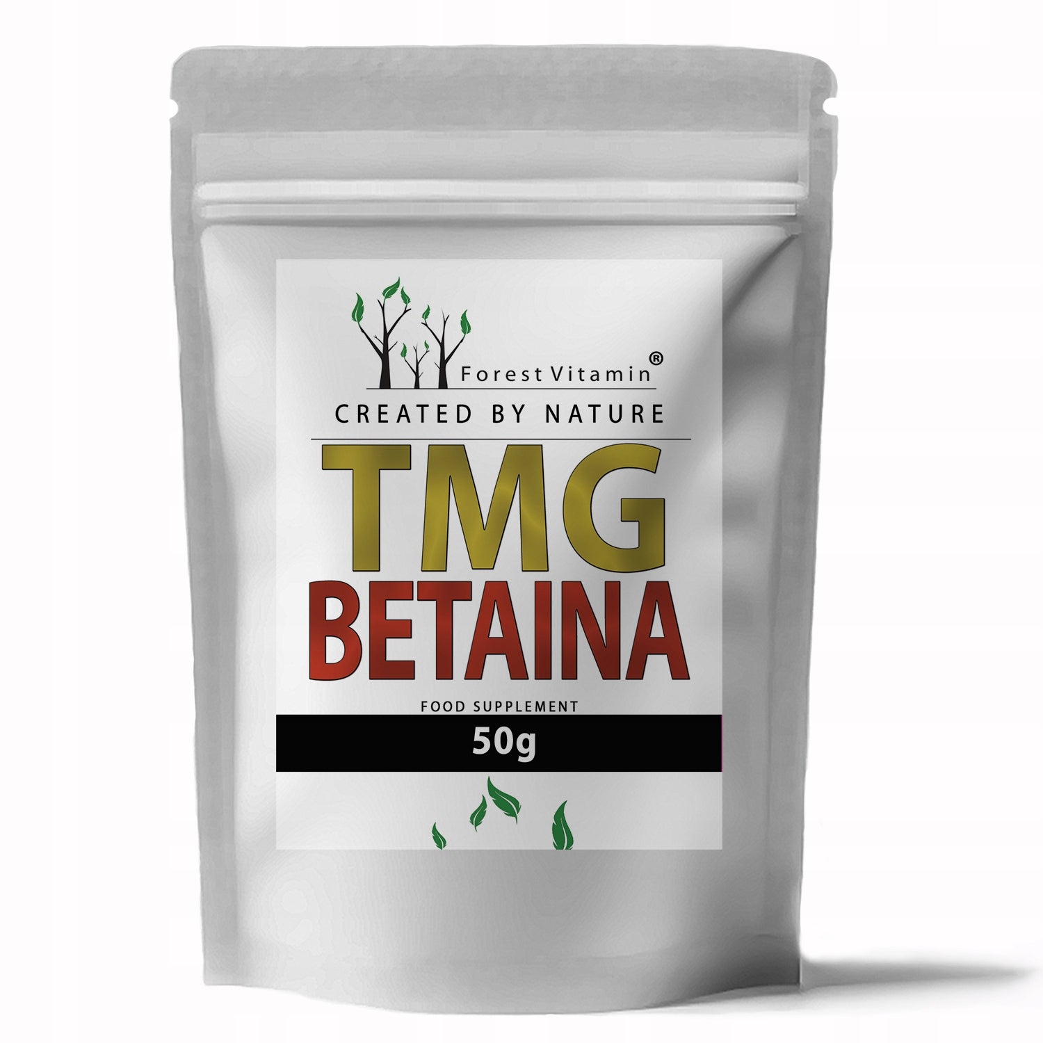 BETAINE ANHYDROUS TMG 500MG 100 SERVINGS LIVER DETOX AND PURE METHYLATION 99% Brand Forest Vitamin