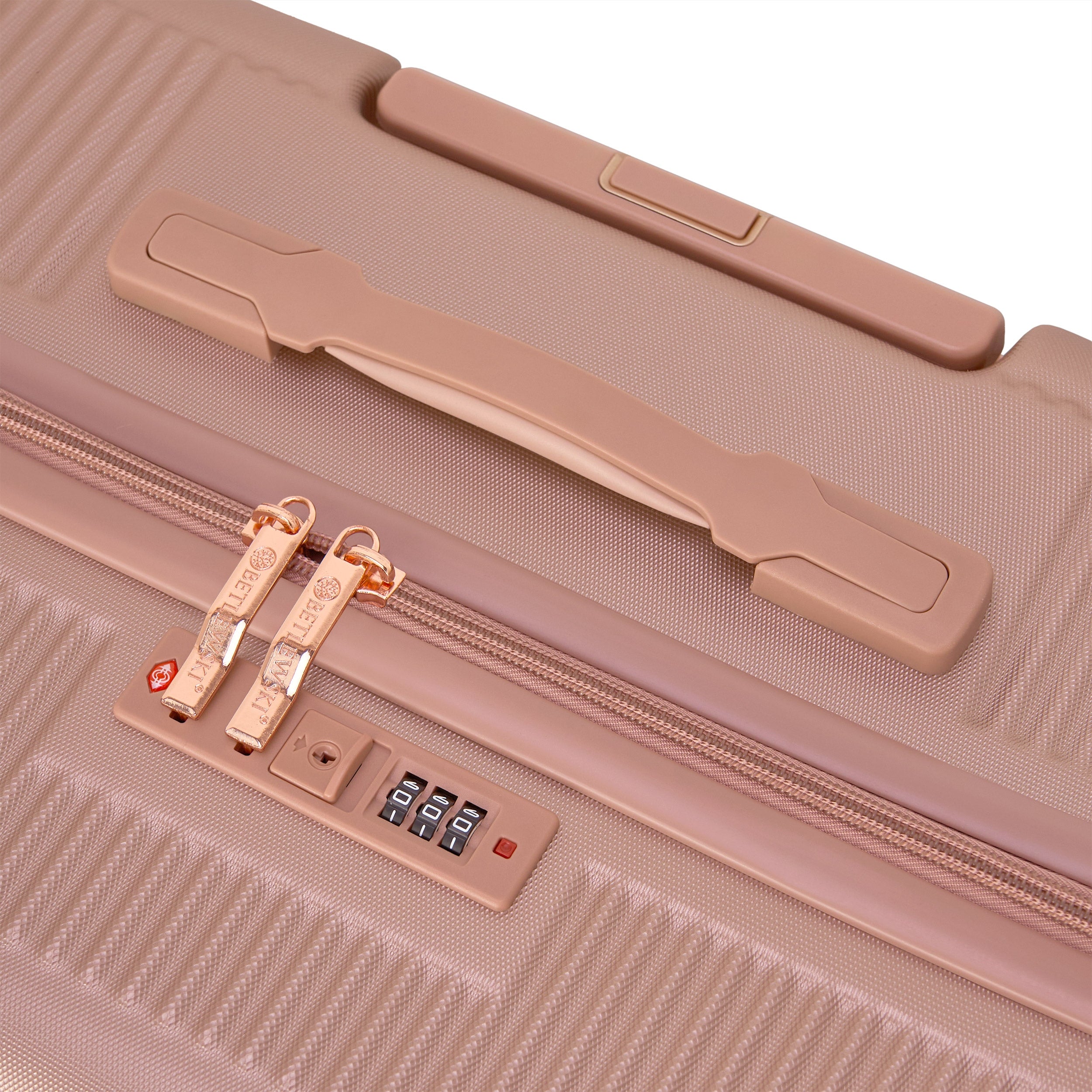 BETLEWSKI Travel suitcase ABS medium on wheels with handle Model BWA-029 M
