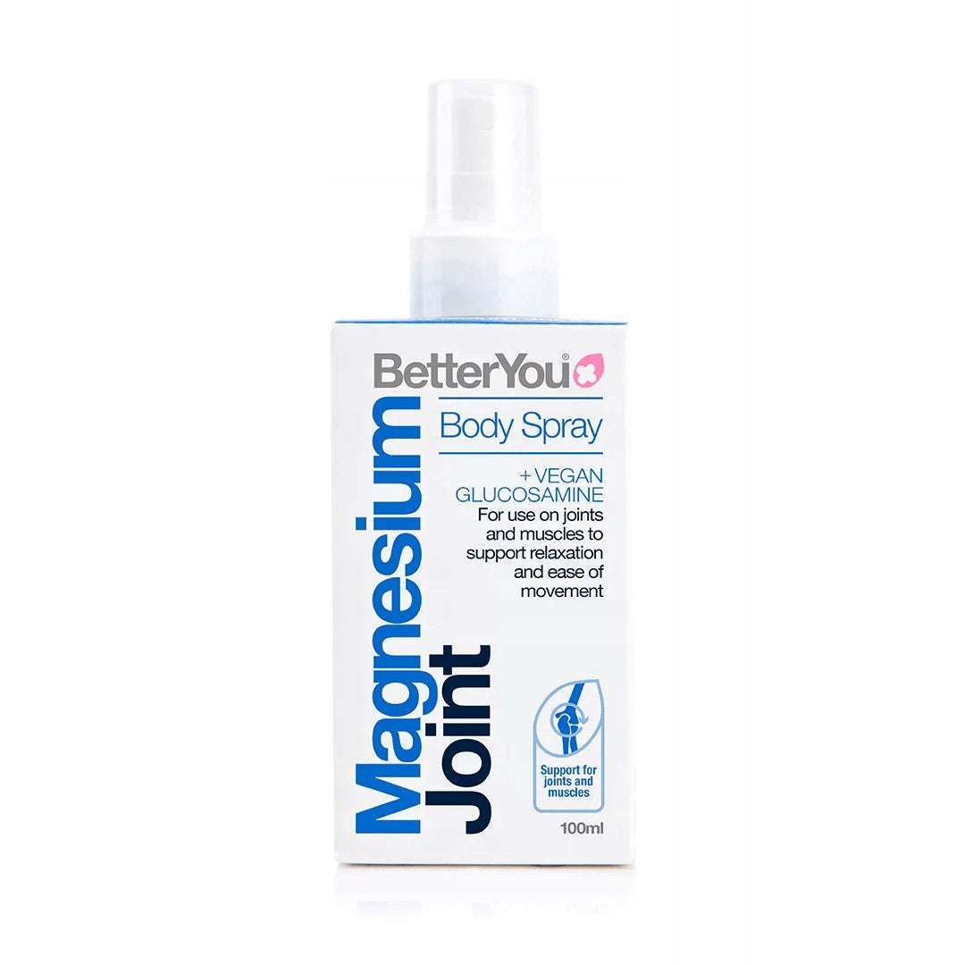 BETTERYOU Magnesium Oil Joint Spray - Magnesium Body Gel (100 ml)