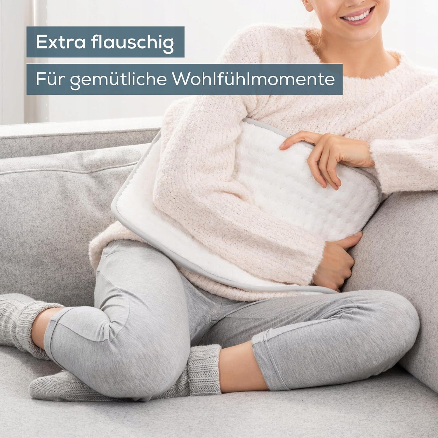 BEURER HK 42 Super Soft Electric Back Cushion Neck Arms Abdominal Medical device no