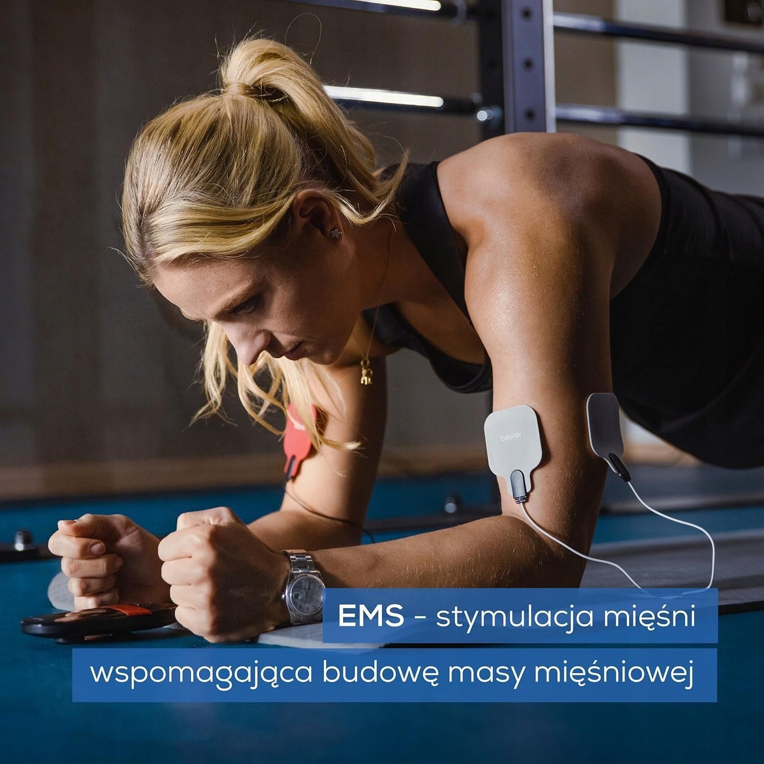 BEURER TENS/EMS MUSCLE STIMULATOR WITH HEATING AND PAIN RELIEF Brand Beurer