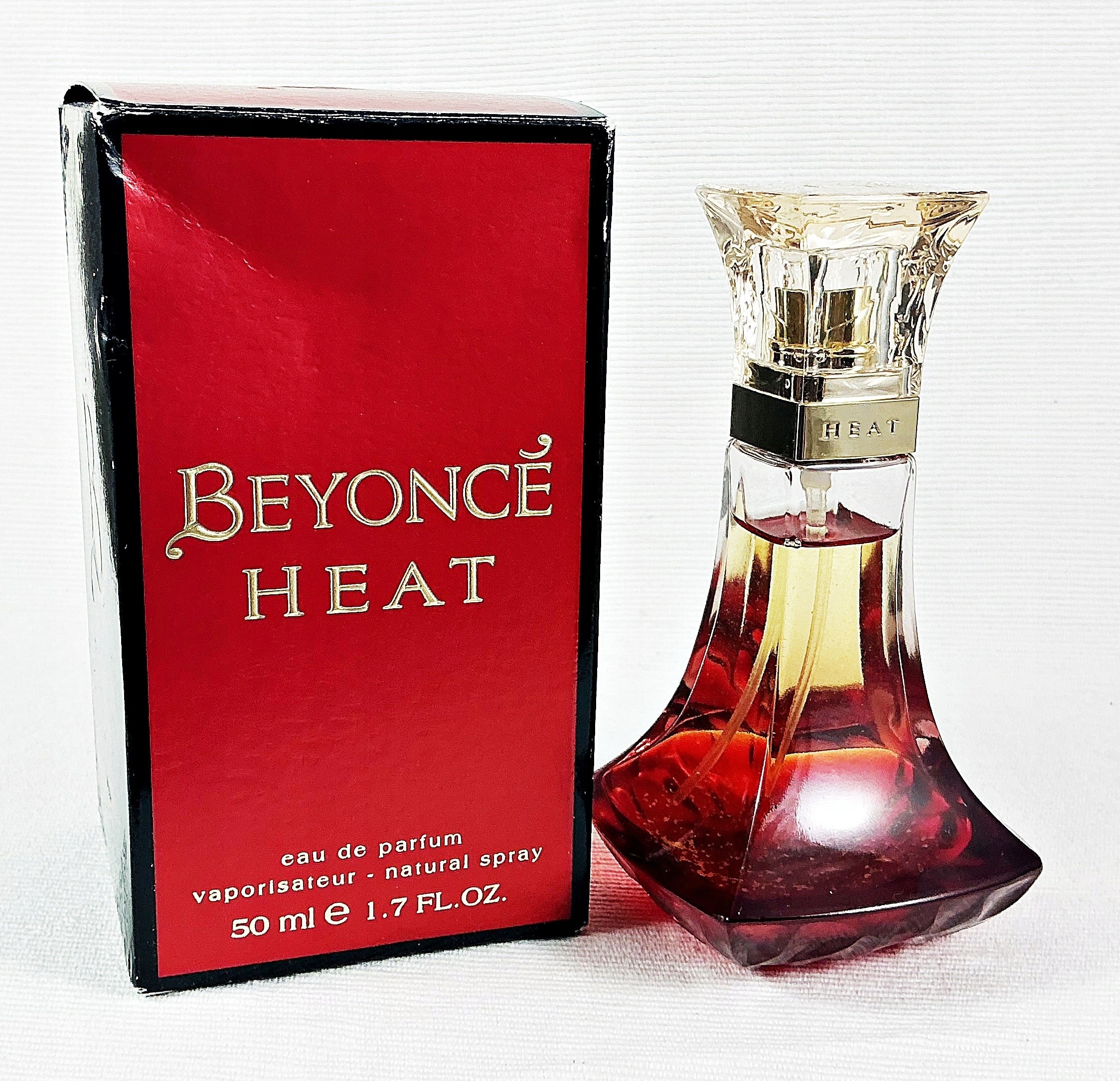 BEYONCE HEAT 50 ML EAU DE PARFUM UNIQUE READ DESCRIPTION Packaging status original