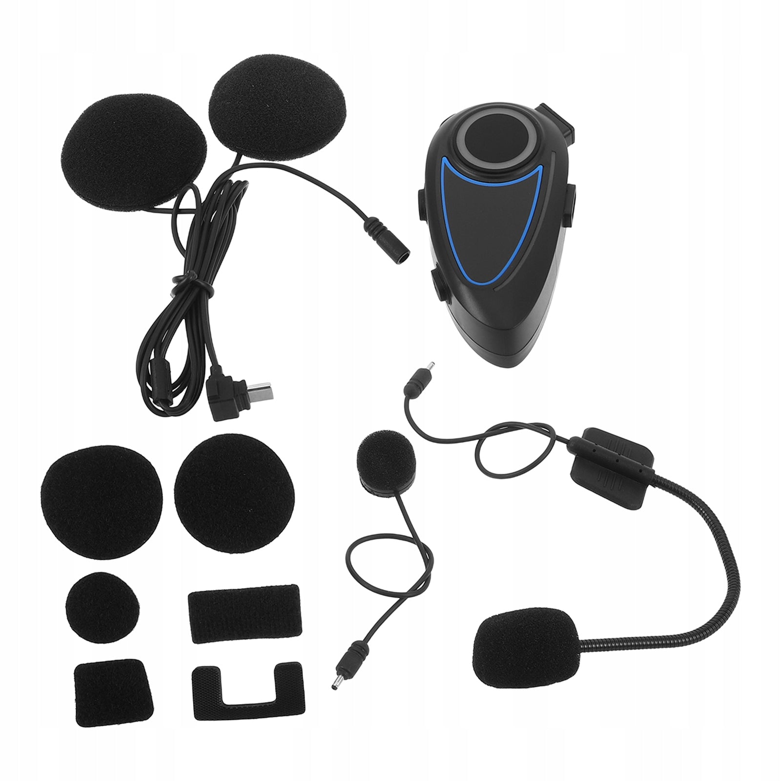 BEZPRZEWODOWE SŁUCHAWKI DO KASKU MOTOCYKLOWEGO Z MIKROFONEM EAN (GTIN) 4896022385654