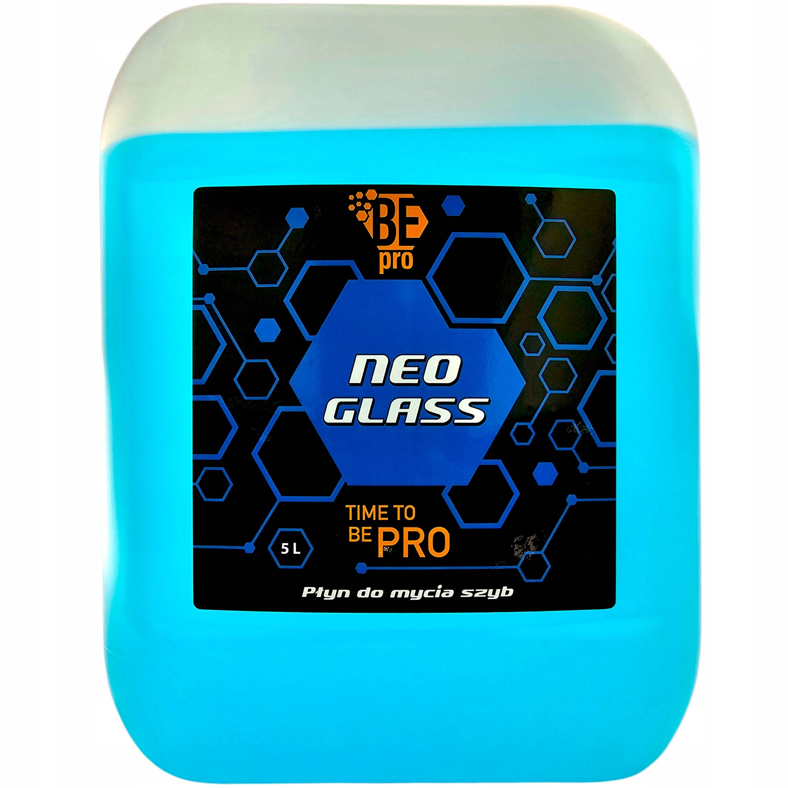 BEpro Neo Glass WINDOW CLEANER for 5L streak-free glass mirror windows with alcohol