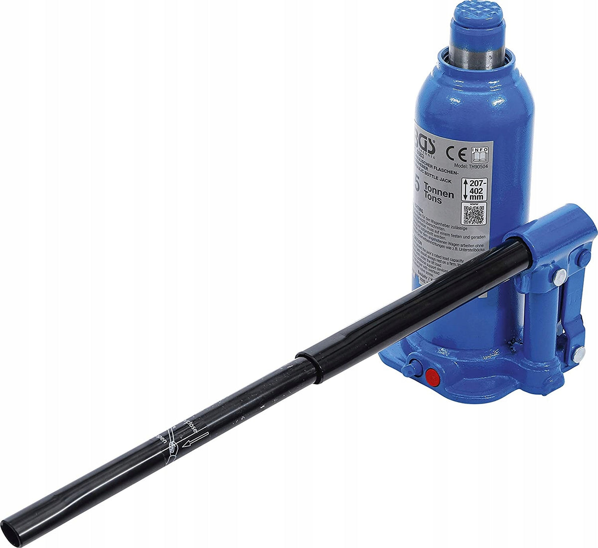 BGS 9883 Hydraulic bottle lift 5T Manufacturer code 9883