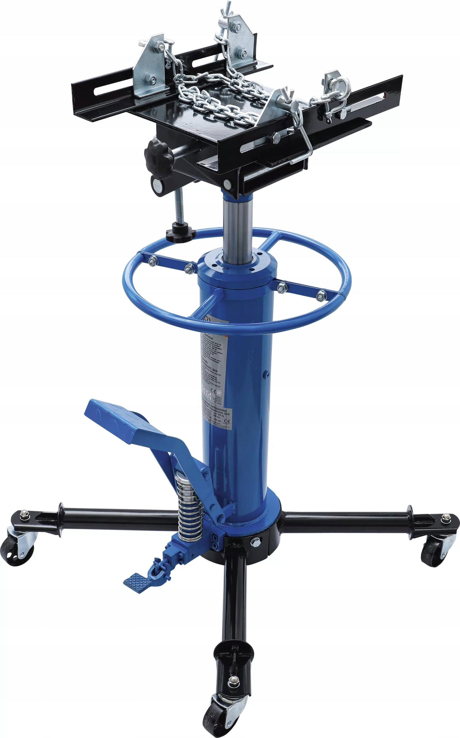 BGS Heavy duty gearbox lift + adapter 500 kg