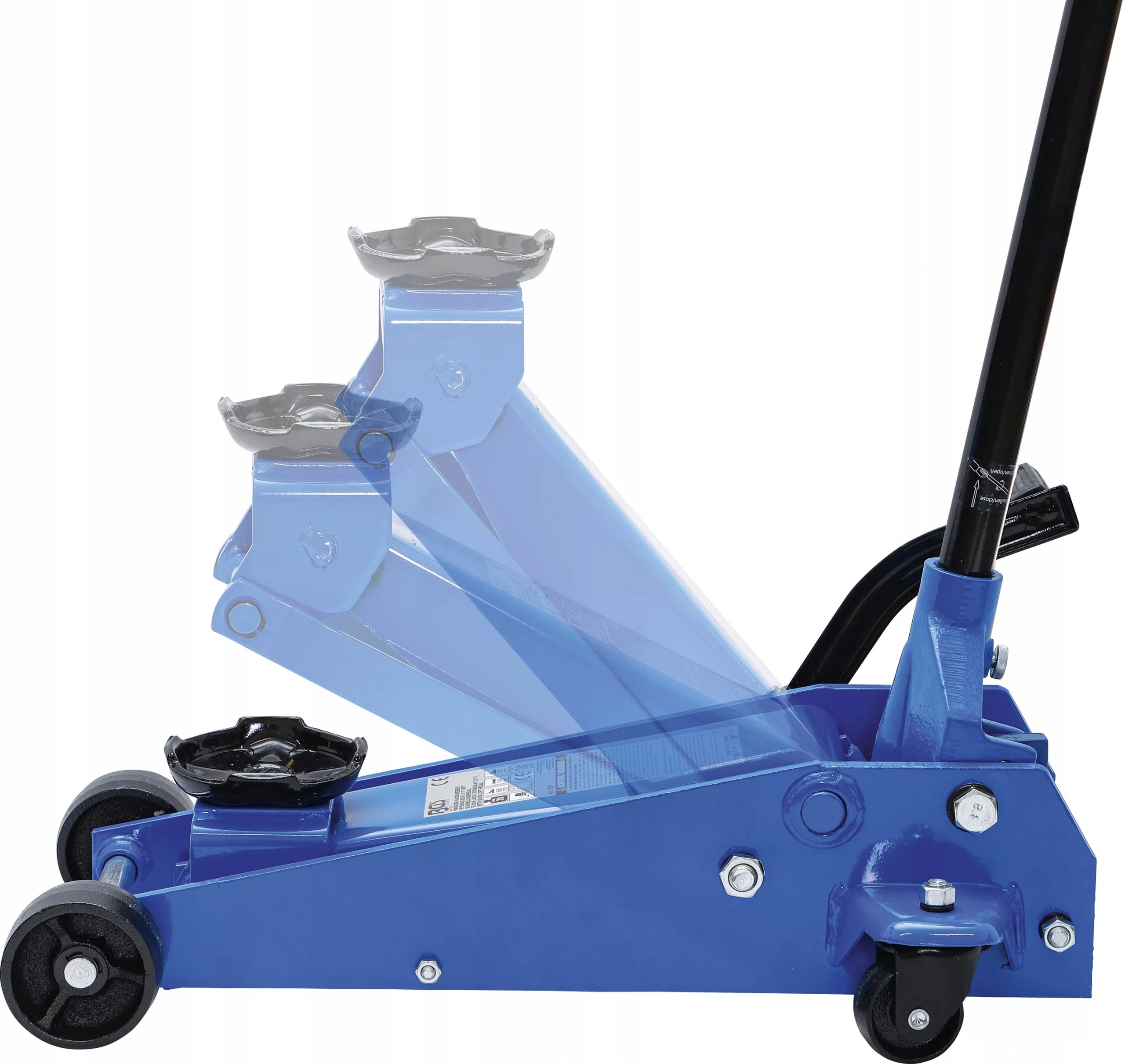BGS Hydraulic point lift 3 t with quick lift pedal Brand BGS Technic