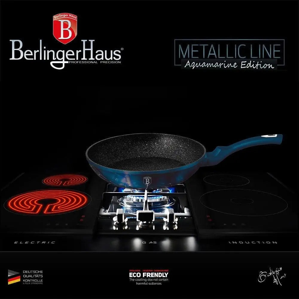 BH-6164 - Set of pots 17 el. Berlinger Haus Aquamarine Line Number of items in the set 17