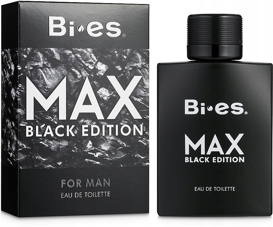 BI-ES MAX BLACK EDITION EAU DE TOILETTE 100ML FOR MEN