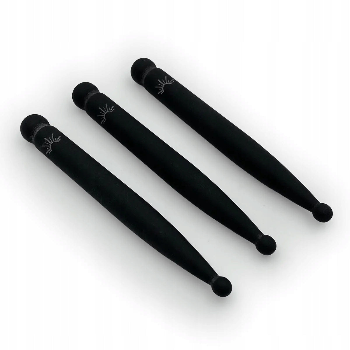 BIAN STONE PEN - ACUPRESSURE MASSAGER AND OSHIN - WSCHÓD - 12,5cm Color black