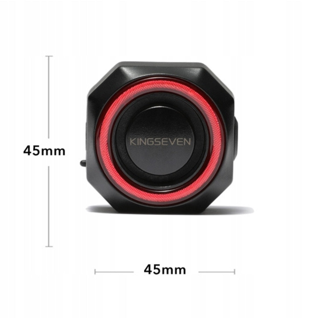 BICYCLE ALARM ANTI-THEFT REAR LAMP BICYCLE BELL REMOTE CONTROL LED Brand KINGSEVEN