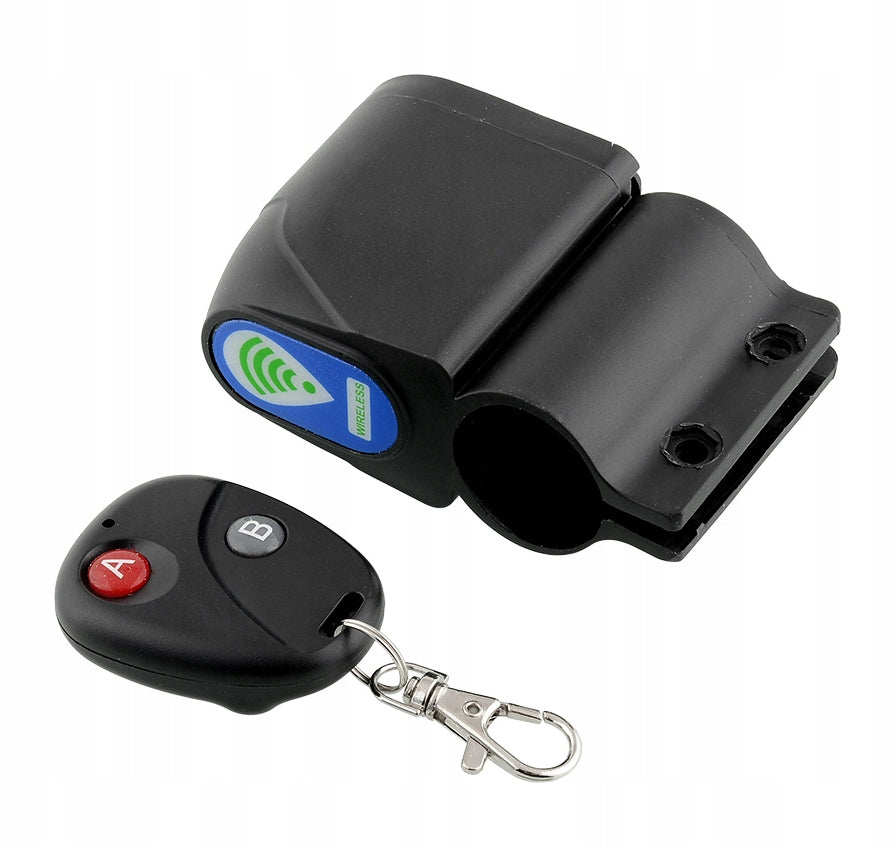 BICYCLE ALARM + REMOTE CONTROL LOCK PROTECTION 110dB Packaging status original