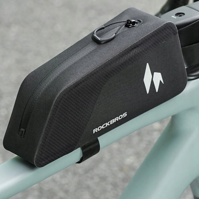 BICYCLE BAG BICYCLE FRAME BICYCLE FIN ROCKBROS PANNIER FOR BICYCLE FRAME Color black