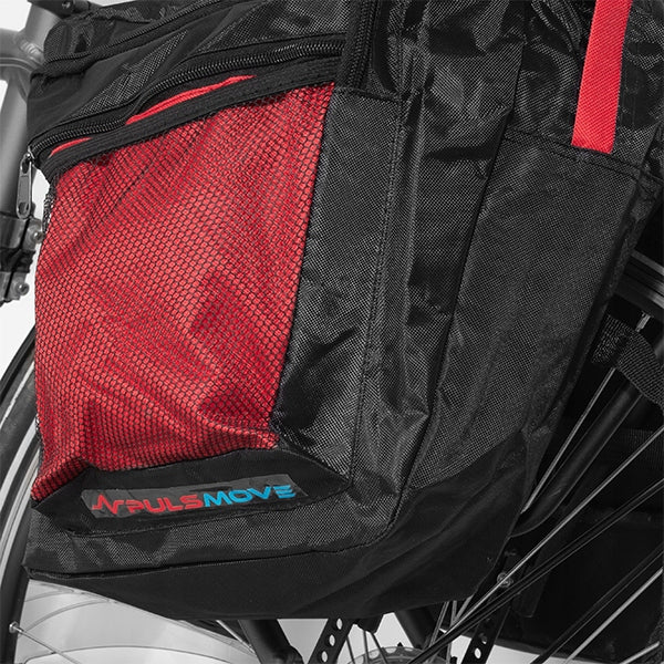BICYCLE BAG BICYCLE POUCH FOR DOUBLE-SIDED RACK LARGE PULSMOVE 25 L Capacity 25 l