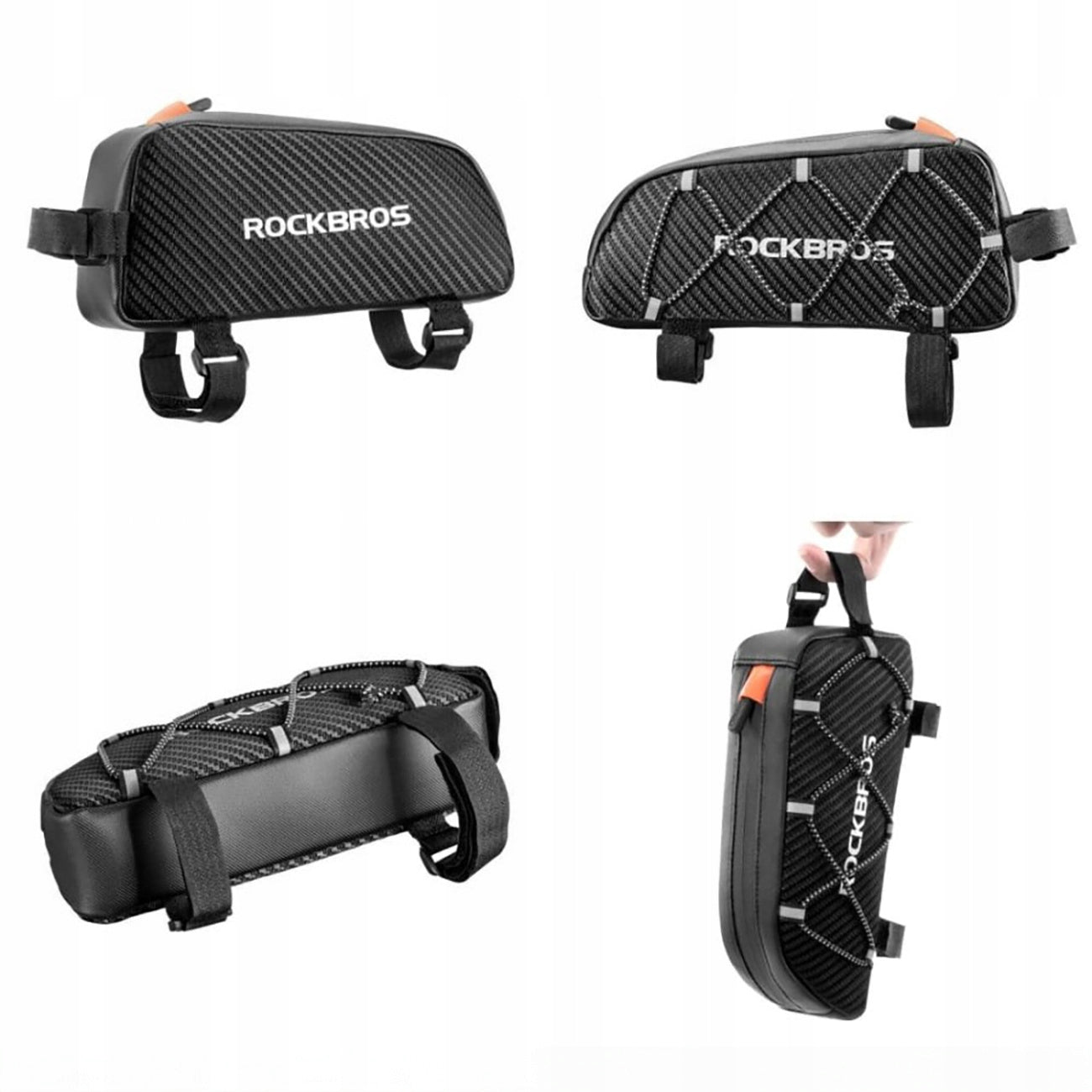 BICYCLE BAG BICYCLE POUCH FOR FRAME 1L FOR PHONE WATERPROOF ROCKBROS Packaging status original