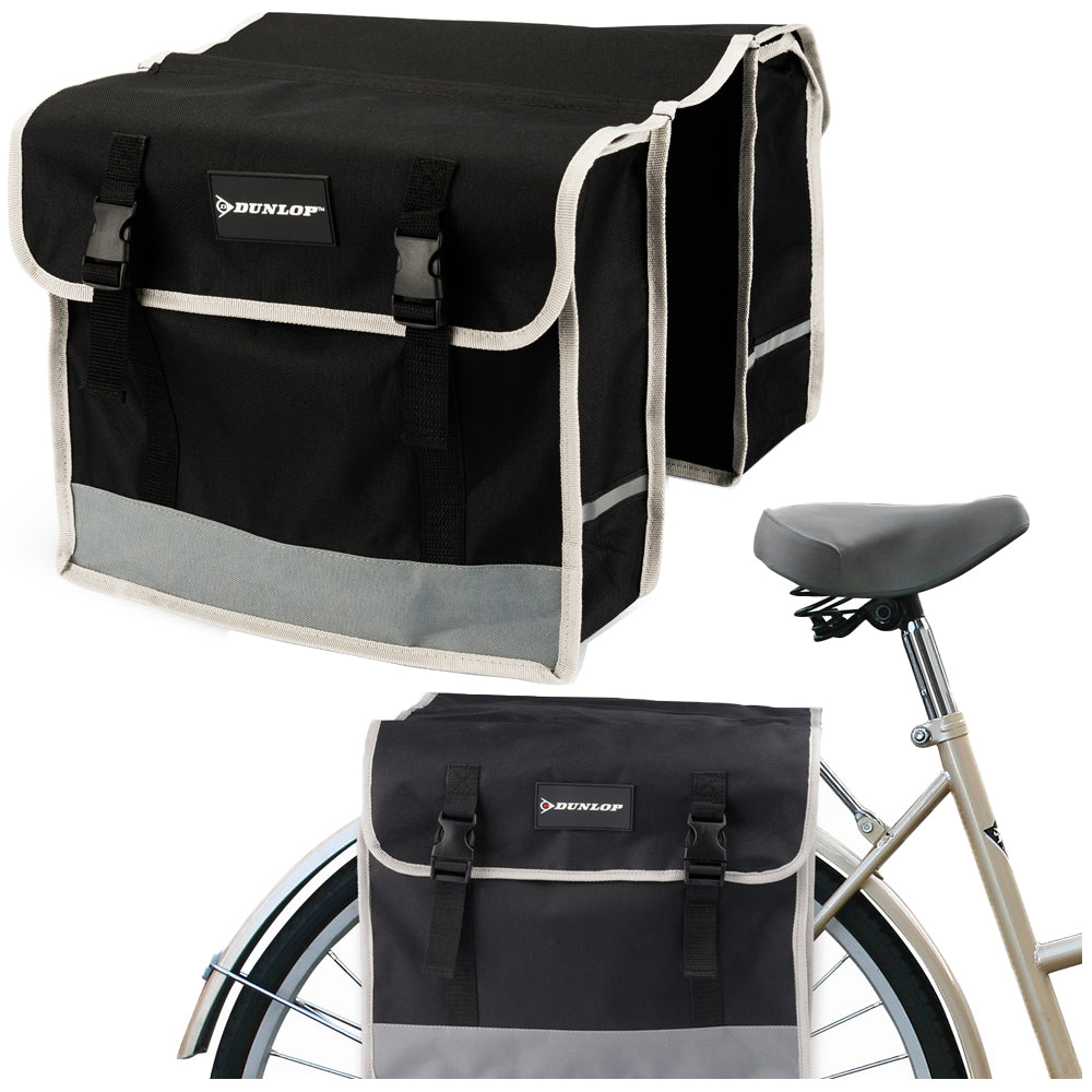 BICYCLE BAG DOUBLE POUCH FOR TRUNK Dunlop Brand Dunlop