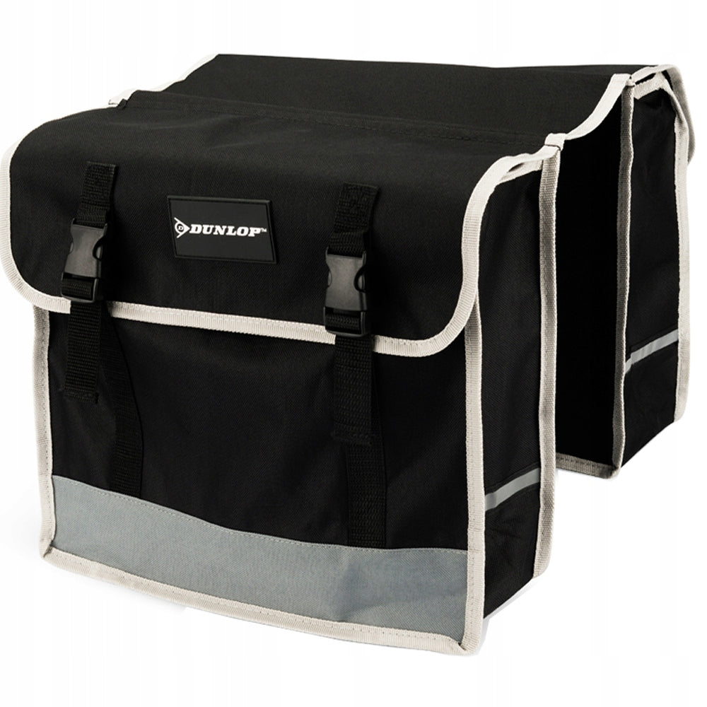 BICYCLE BAG DOUBLE POUCH FOR TRUNK Dunlop Color black