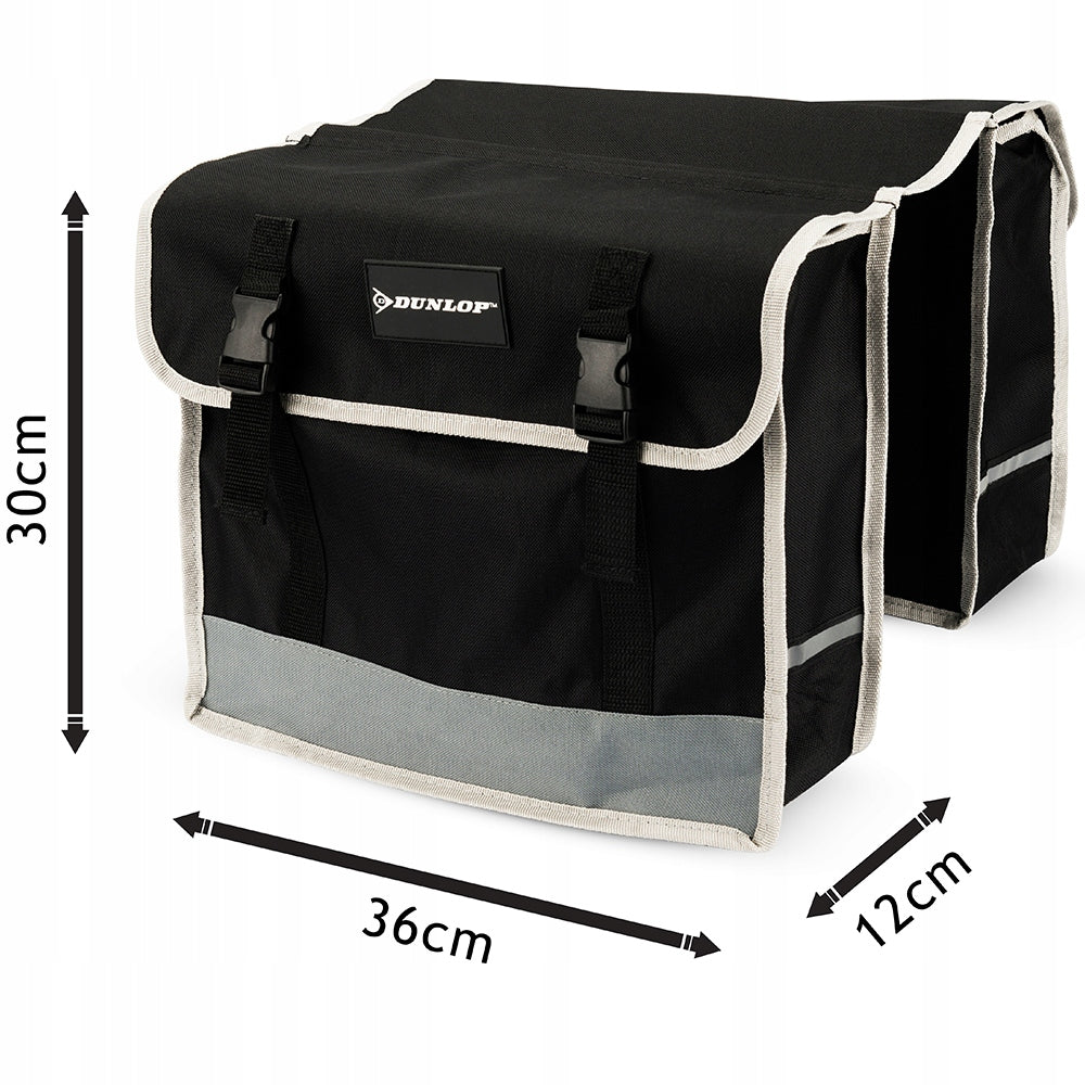 BICYCLE BAG DOUBLE POUCH FOR TRUNK Dunlop Model 417400
