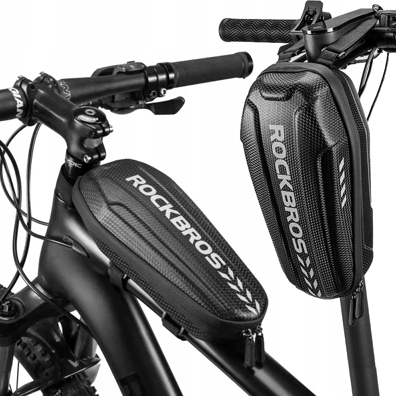 BICYCLE BAG HANDLEBAR POUCH SCOOTER FRAME 2L WATERPROOF ROCKBROS