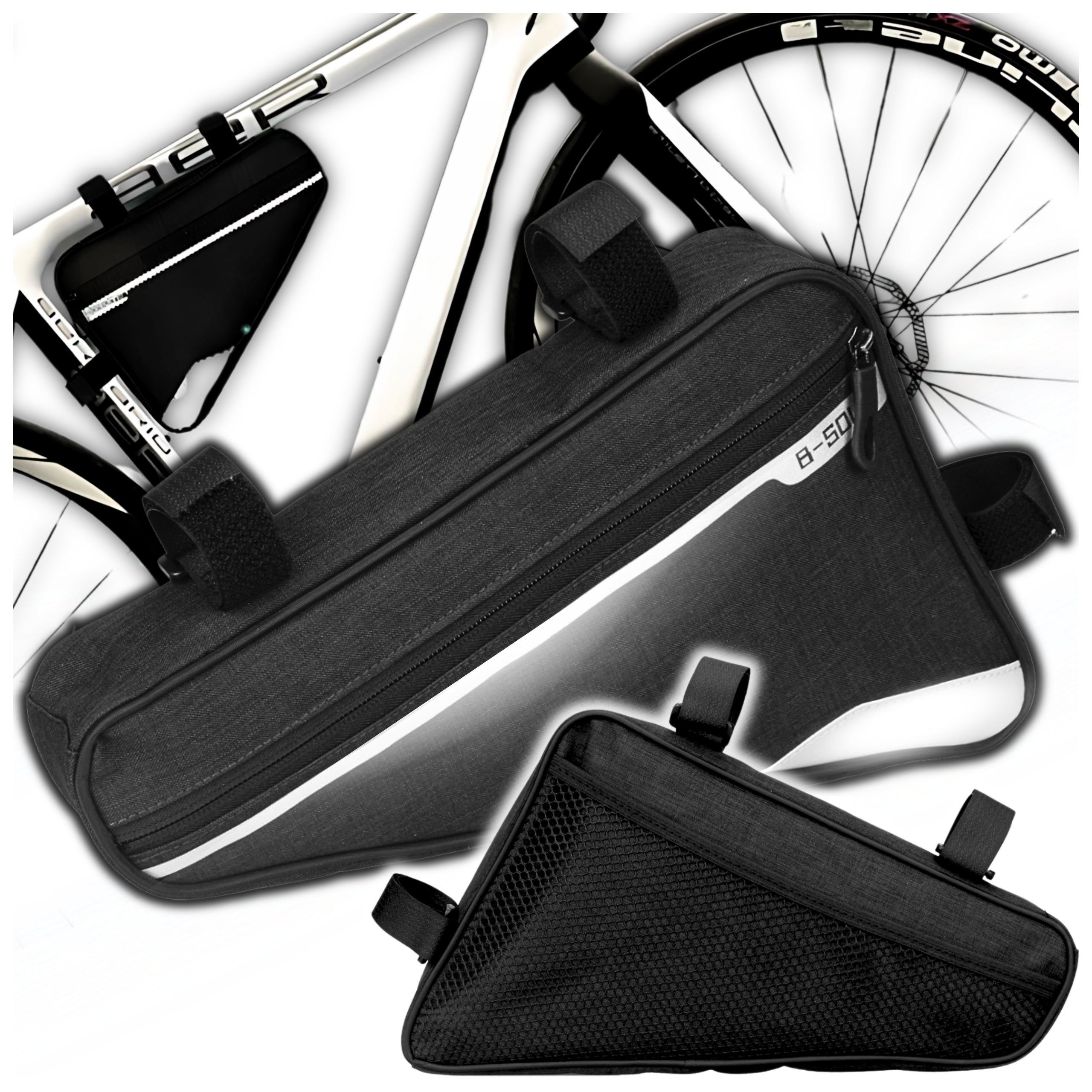 BICYCLE BAG PANNIER FOR FRAME WATERPROOF FOR PHONE ROOMY XL