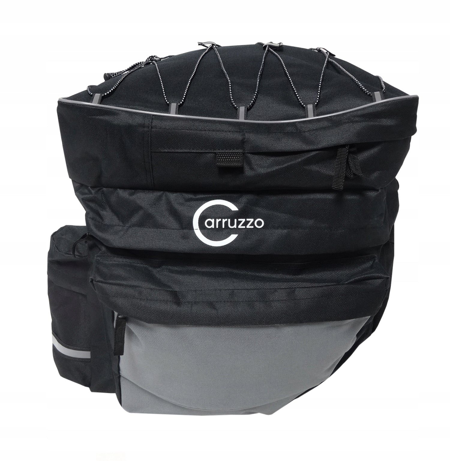BICYCLE BAG POUCH COVER VERY ROOMY BAG FOR BIKE RACK Color black