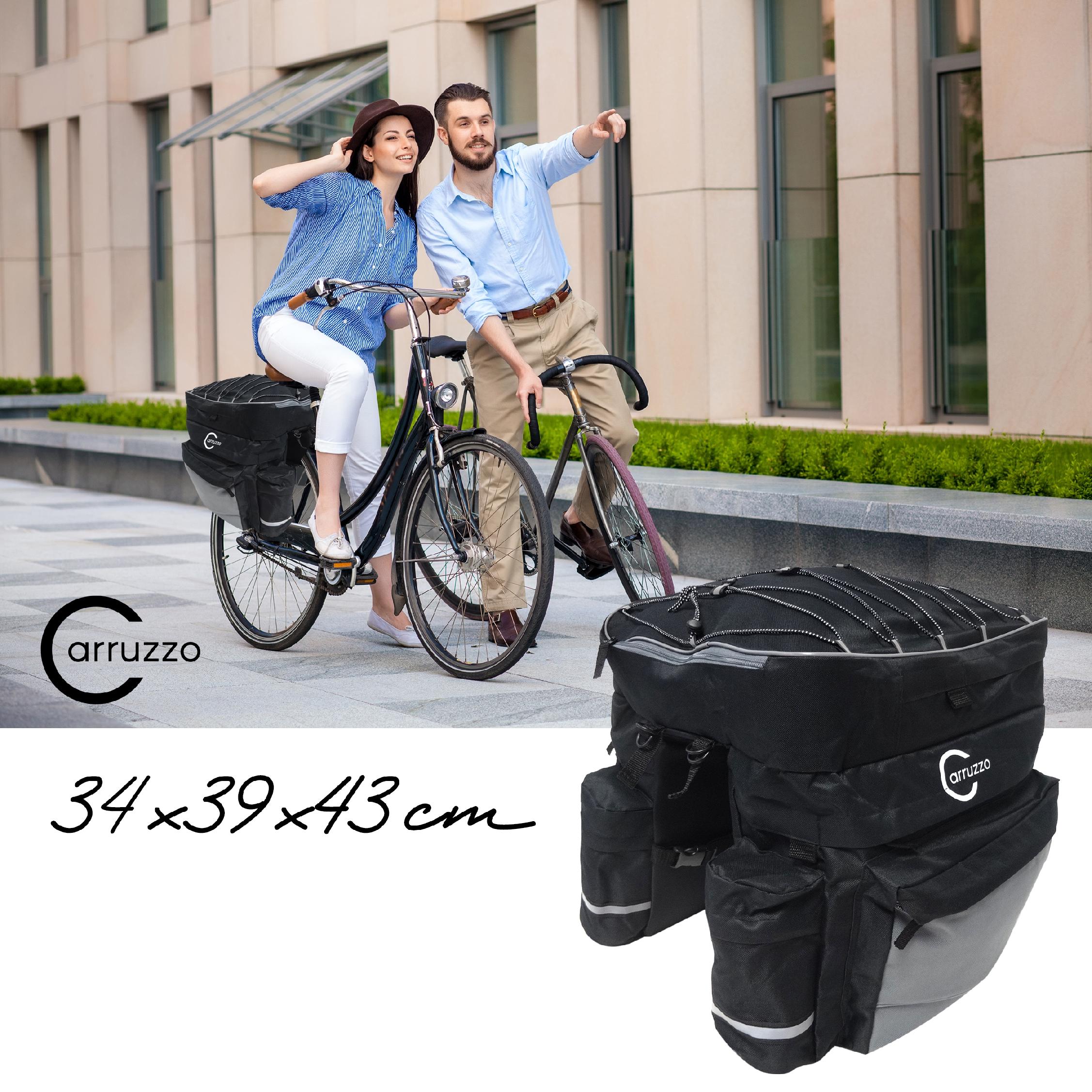BICYCLE BAG POUCH COVER VERY ROOMY BAG FOR BIKE RACK Packaging status original