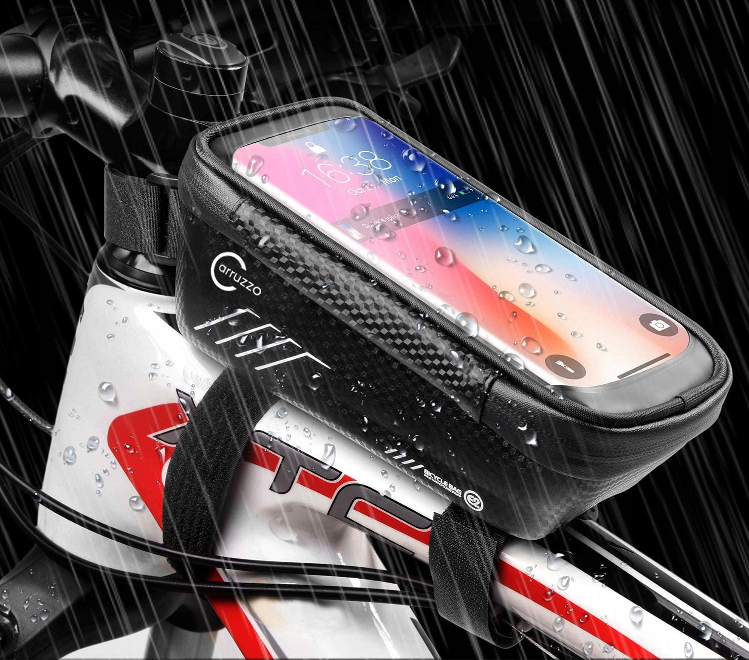 BICYCLE BAG POUCH PHONE HOLDER WATERPROOF Packaging status original