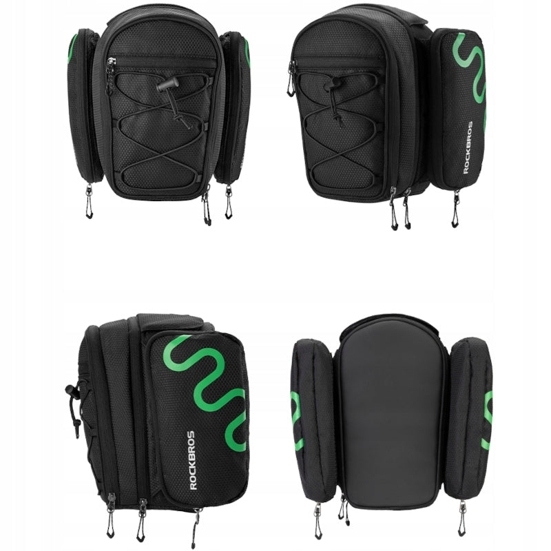 BICYCLE BAG REAR ROOMY + FRAME FOR SEAT POST EAN (GTIN) 0698142338978