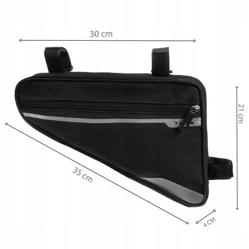 BICYCLE BAG UNDER THE FRAME BICYCLE POUCH WATERPROOF TRIANGULAR CASE Manufacturer code Sakwa rowerowa uniwersalna