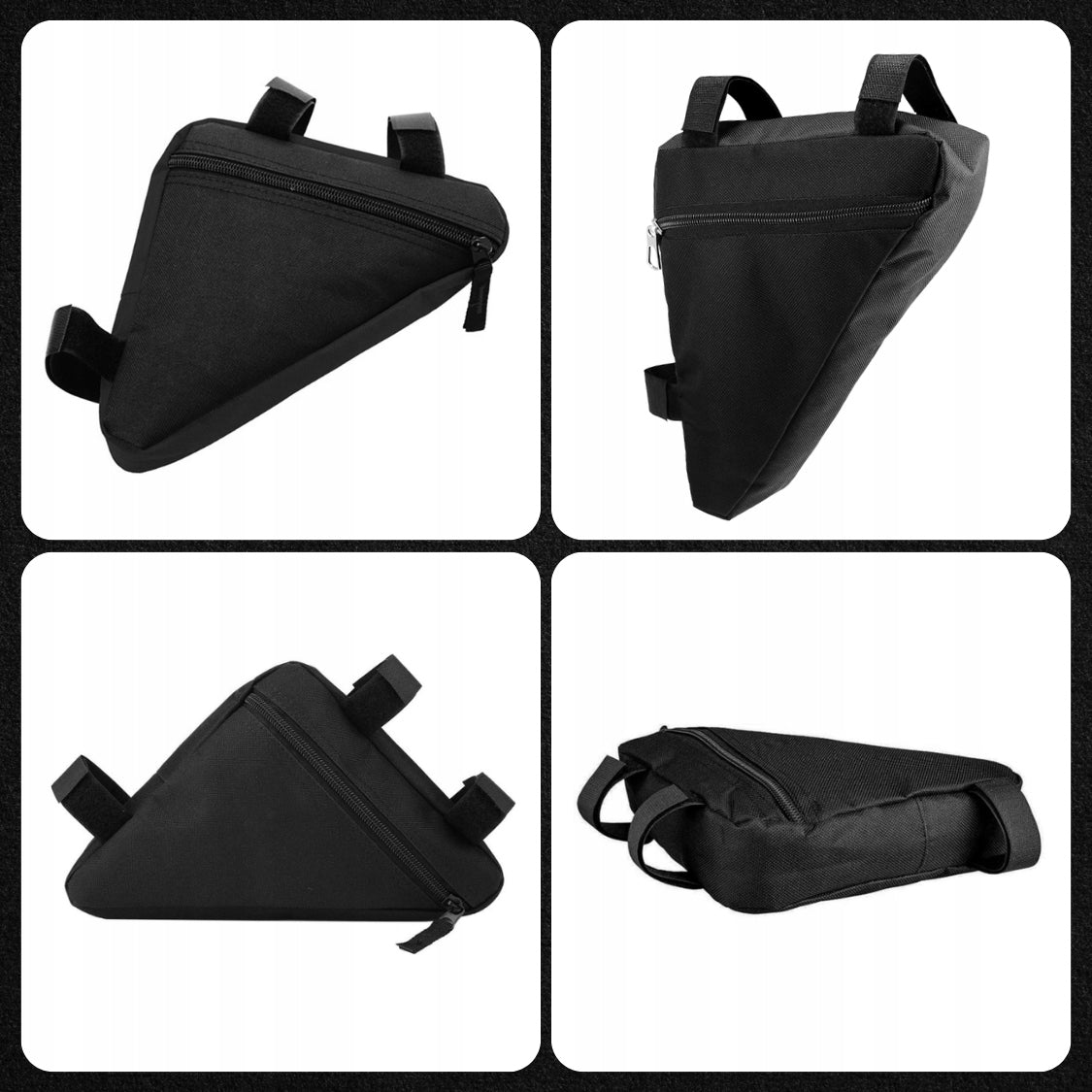 BICYCLE BAG UNDER THE FRAME POUCH TRIANGLE KEY CASE PHONE WATERPROOF Brand MEMFLOW
