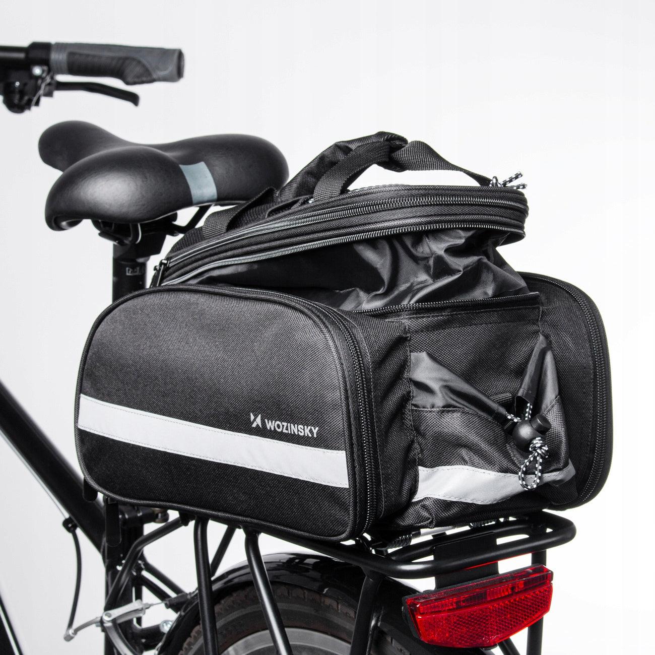 BICYCLE BAG WOZINSKY BICYCLE RACK POUCH REAR TRUNK 21L Brand Wozinsky
