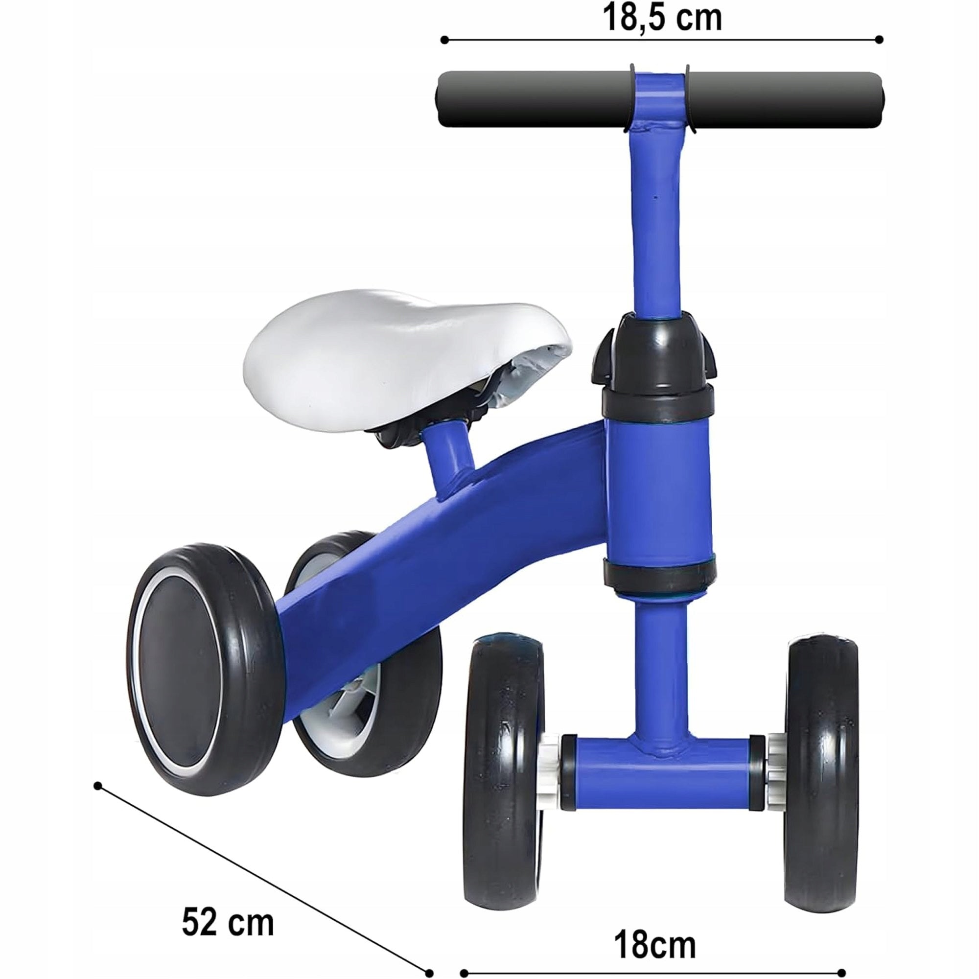 BICYCLE BALANCE BIKE CHILDREN'S WALKER RIDE-ON FOR CHILDREN LIGHT 4 WHEELS Model #8092