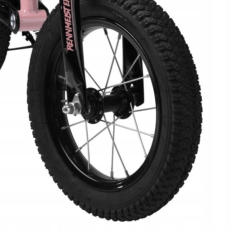 BICYCLE BALANCE BIKE STEEL BRAKE PINK Frame steel