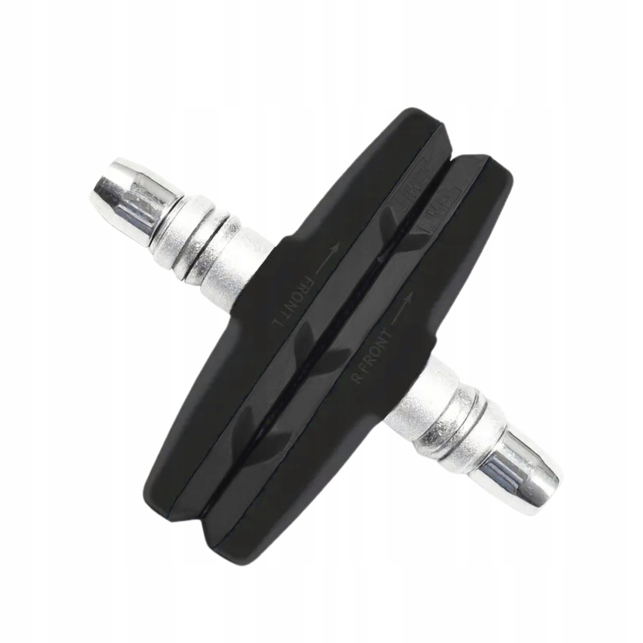BICYCLE BRAKE PADS V-BRAKE RUBBER SET 2PCS 70MM BLACK Manufacturer code Gearox KLOCKI HAMULCOWE CZARNE 2SZT