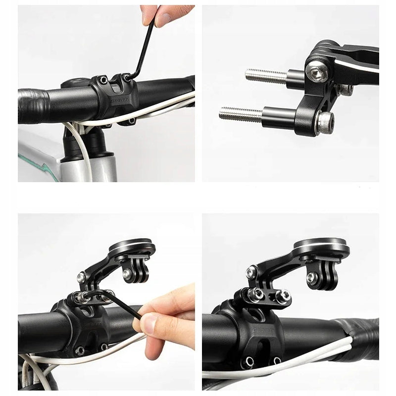 BICYCLE BRIDGE HOLDER FOR LAMP COUNTER ALUMINUM NAVIGATION MOUNT Brand Rockbros