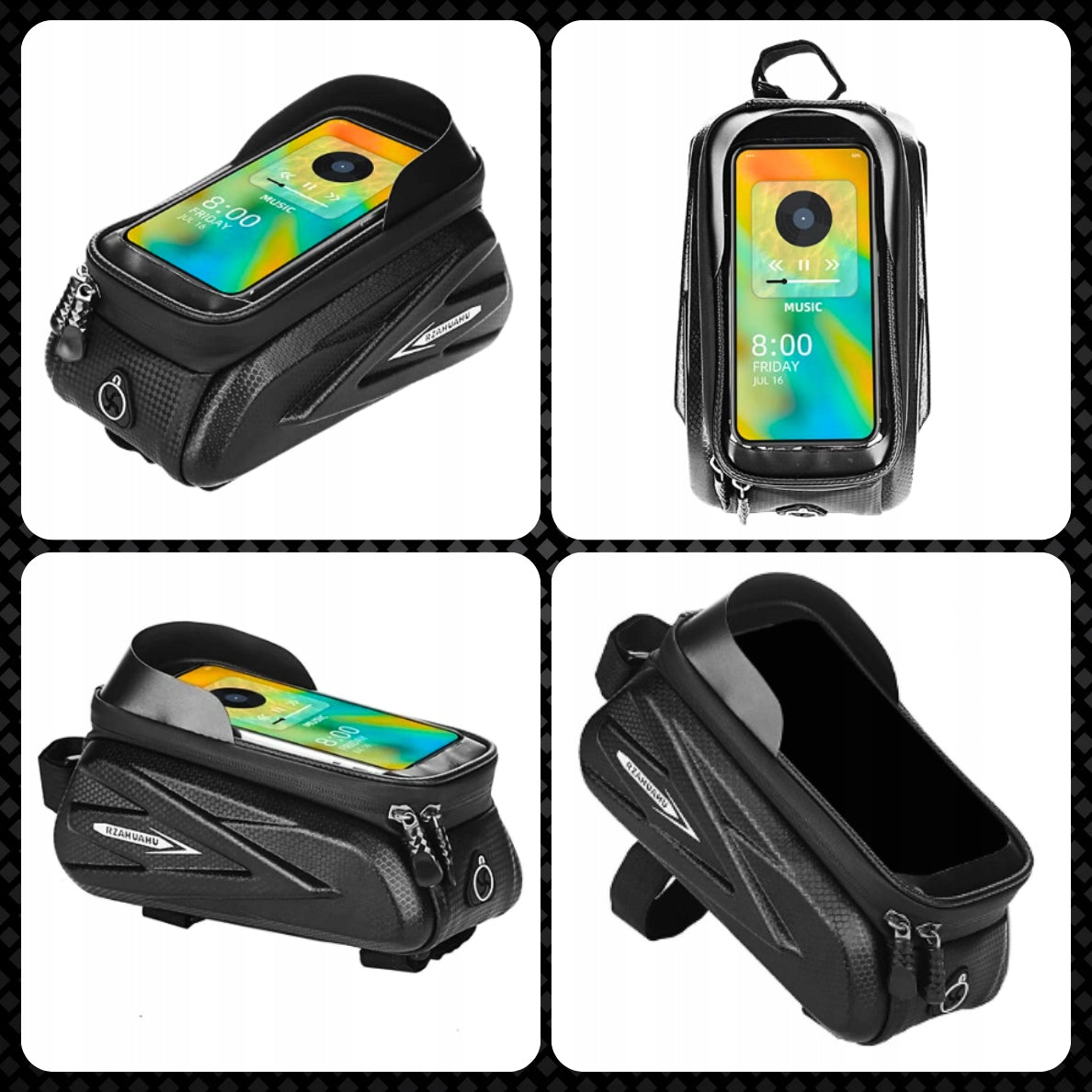 BICYCLE CASE WATERPROOF For Bike Frame STABLE POUCH Phone Bag 1L EAN (GTIN) 5906186318616