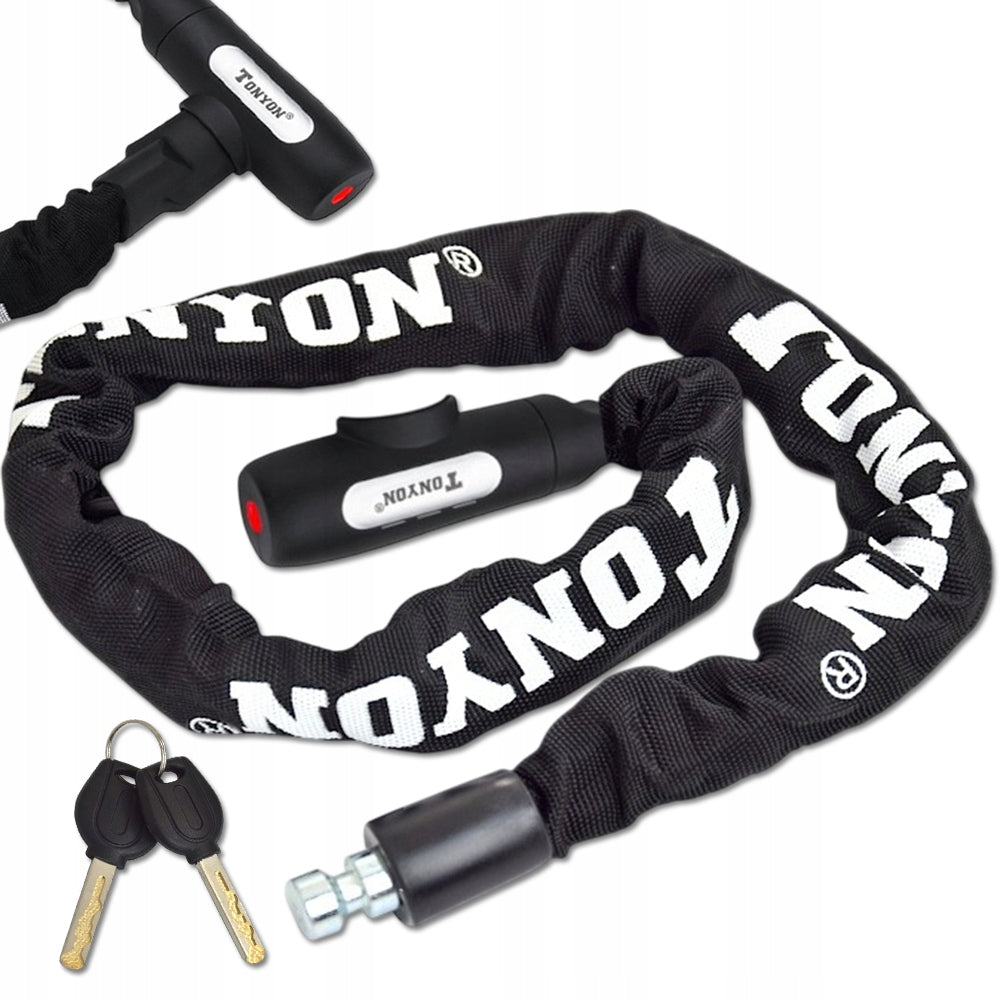 BICYCLE CHAIN LOCK BICYCLE CHAIN 6x90 CM SECURITY