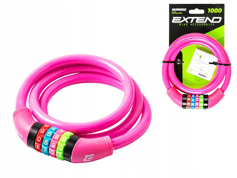 BICYCLE CIPHER CLASP CODE 12x1000 THICK STRONG COLORFUL PINK CORD