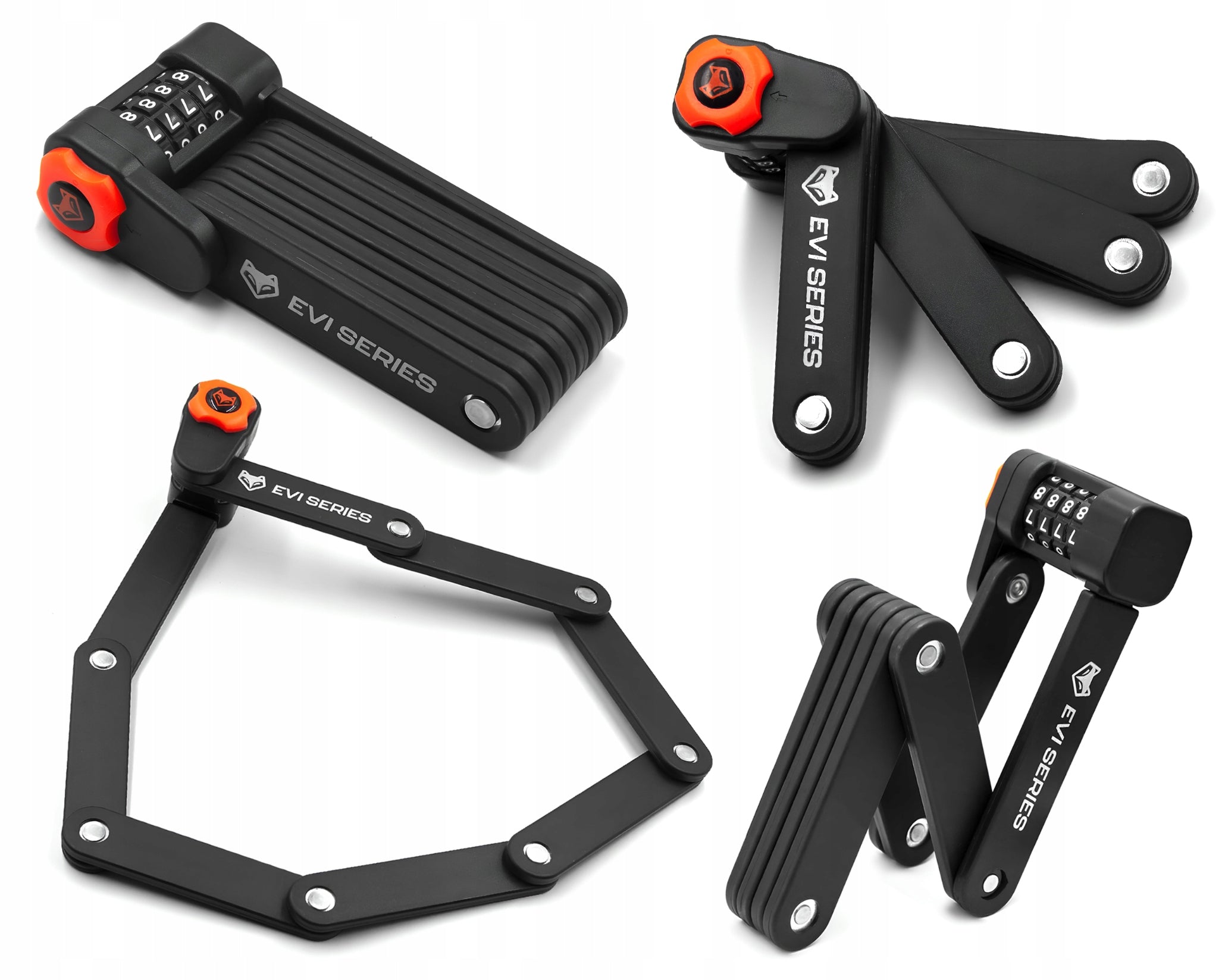 BICYCLE CLASP CIPHER FOLDING BICYCLE LOCK STRONG 850V HANDLE EAN (GTIN) 5904413391623