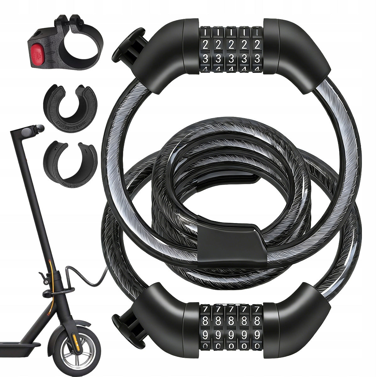 BICYCLE CLASP CIPHER SECURING LOCK FOR BIKE STRONG Kind padlock