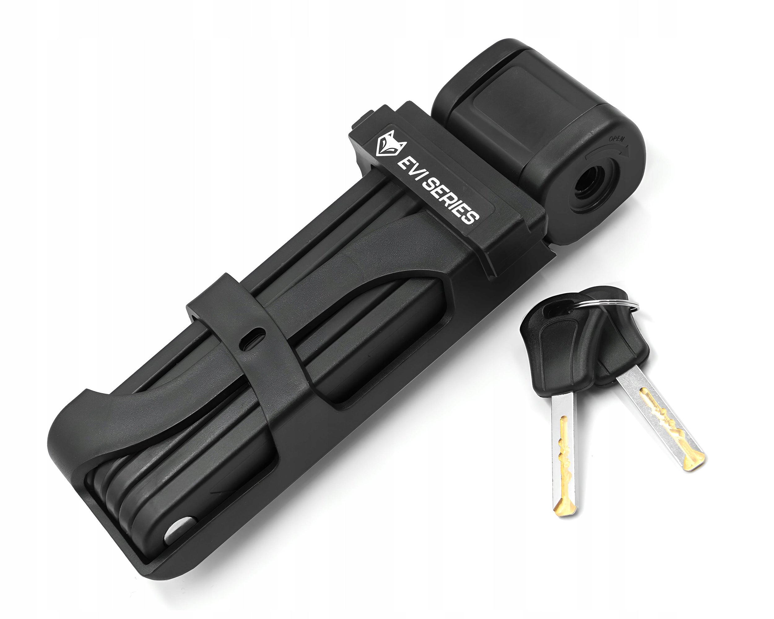 BICYCLE CLASP FOLDING KEY STRONG LOCK FOR BIKE 850V + HANDLE Product weight with unit packaging 0.95 kg