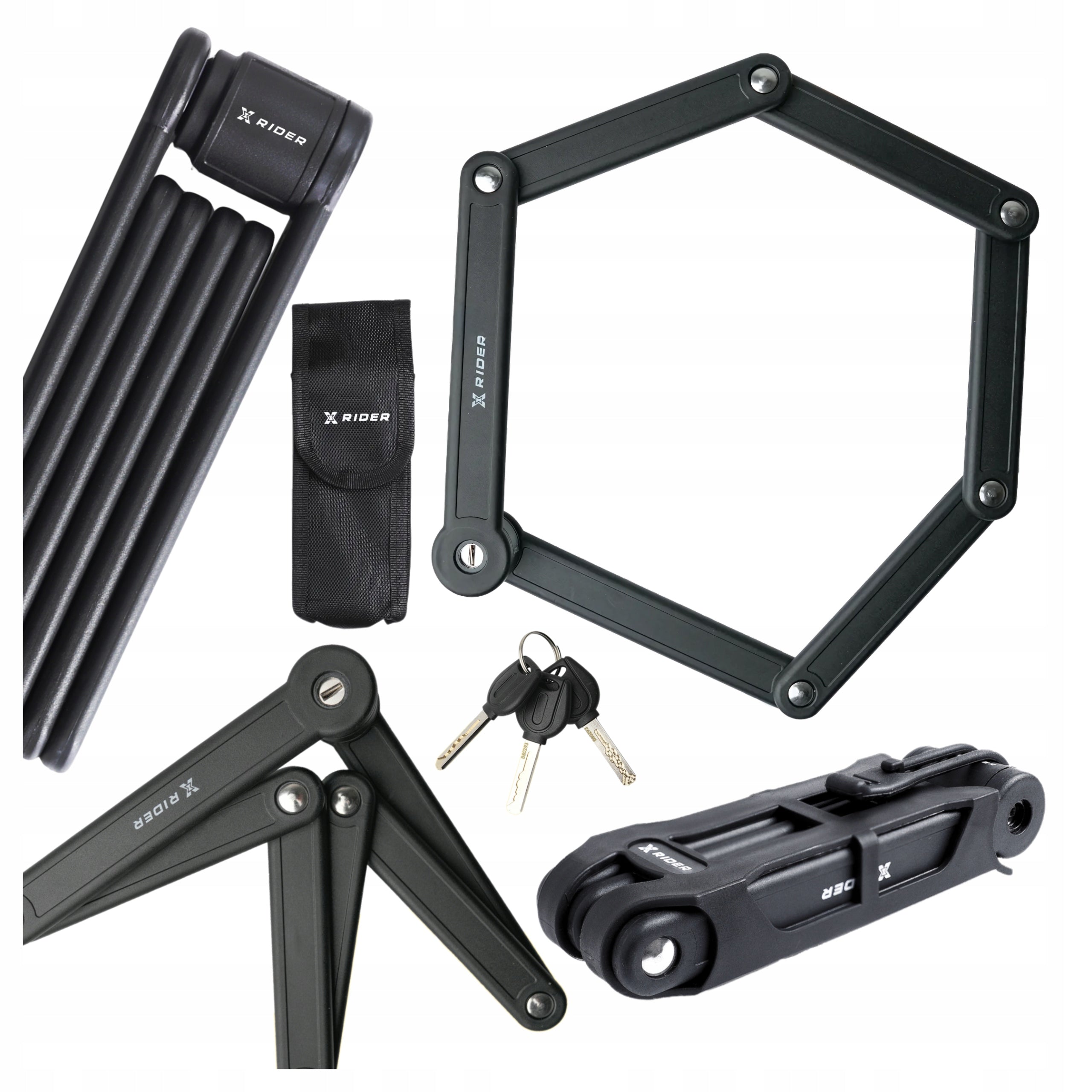 BICYCLE CLASP FOLDING LOCK PROTECTION FOR SCOOTER XRIDER
