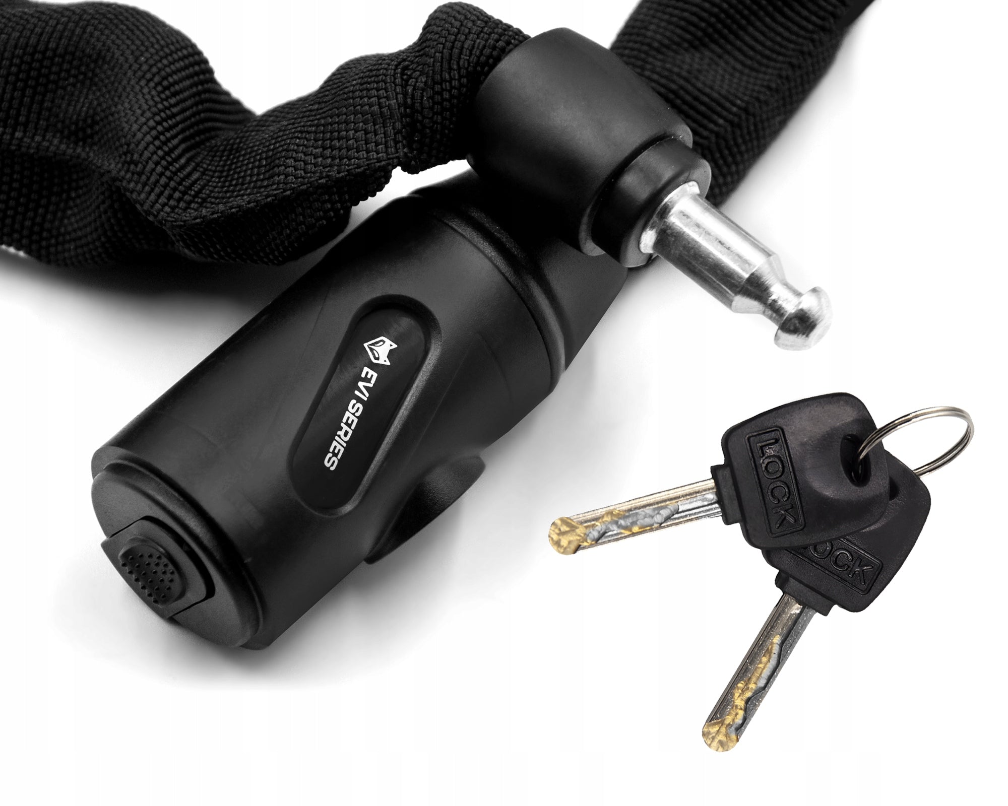 BICYCLE CLASP KEY CHAIN LOCK SECURITY STRONG 1200/8V Weight 780 g