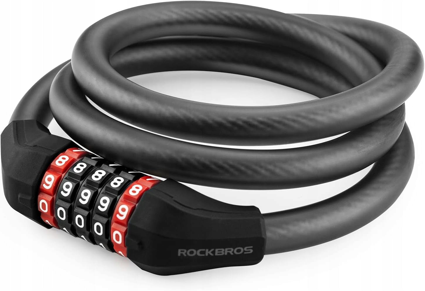 BICYCLE CLASP LOCK CABLE PROTECTION FOR SCOOTER BIKE CODE CIPHER Brand Rockbros