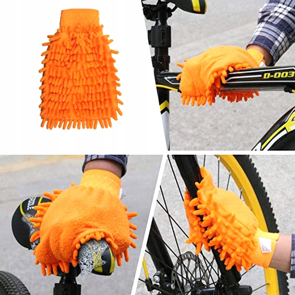 BICYCLE CLEANING BRUSHES DRIVE CHAIN CARE SET Model GX-7EL