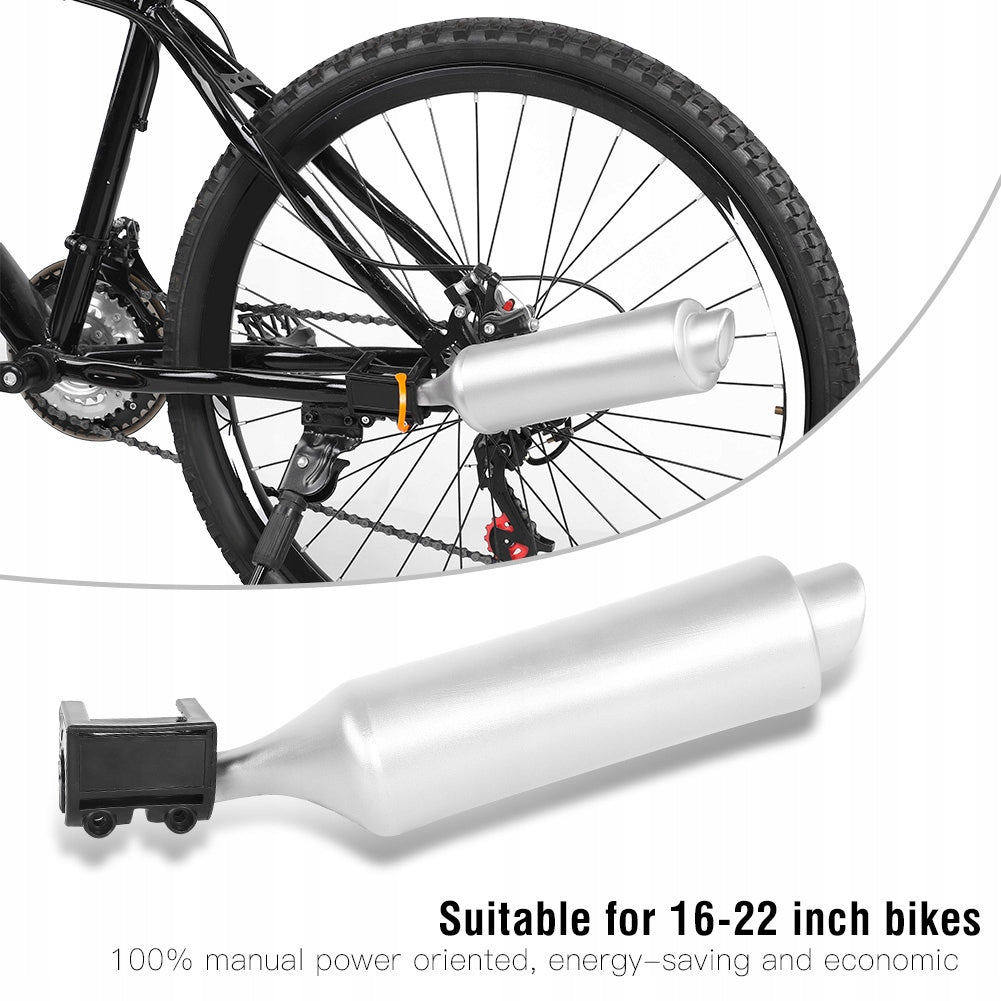BICYCLE EXHAUST SYSTEM WITH TURBO PIPE BICYCLE SPOKE SOUND GENERATOR Brand no brand