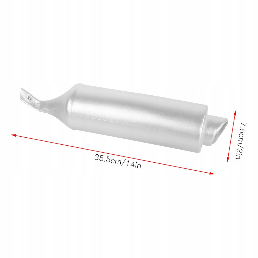 BICYCLE EXHAUST SYSTEM WITH TURBO PIPE BICYCLE SPOKE SOUND GENERATOR Model TJ07092-1-1