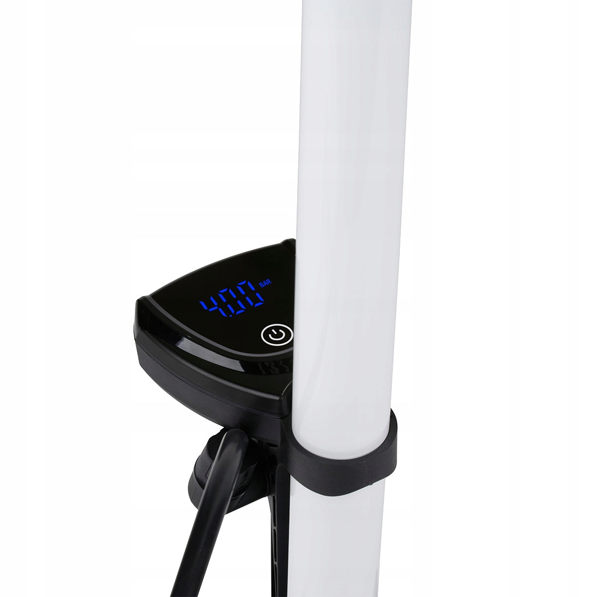 BICYCLE FLOWMP with pressure gauge DUNLOP digital display 120 PSI Dominant material plastic aluminum composite