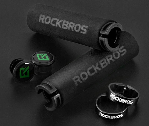 BICYCLE GRIPS HANDLEBAR GRIPS FOR BICYCLE SOFT SPONGE TWISTED Manufacturer code 5903814603090