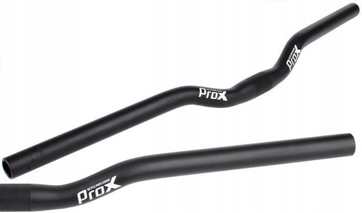 BICYCLE HANDLEBAR 25,4x640x30mm ALU BLACK PROX